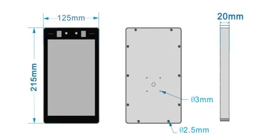AX-20A face reader